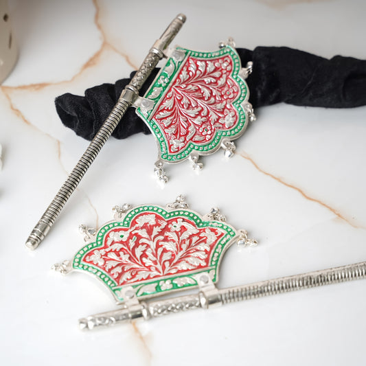Pankhi meenakari Design