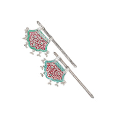 Pankhi meenakari Design