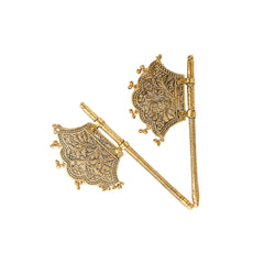 Pankhi with meenakari carving (Single Piece)