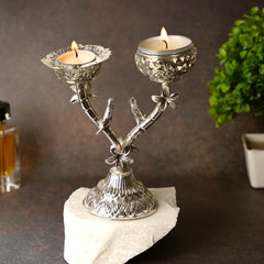 TWIN ARM CANDLE HOLDER