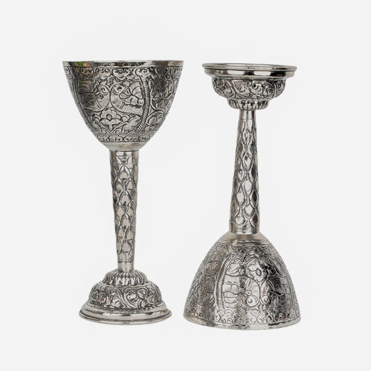 HERITAGE ENGRAVED WINE GOBLETS