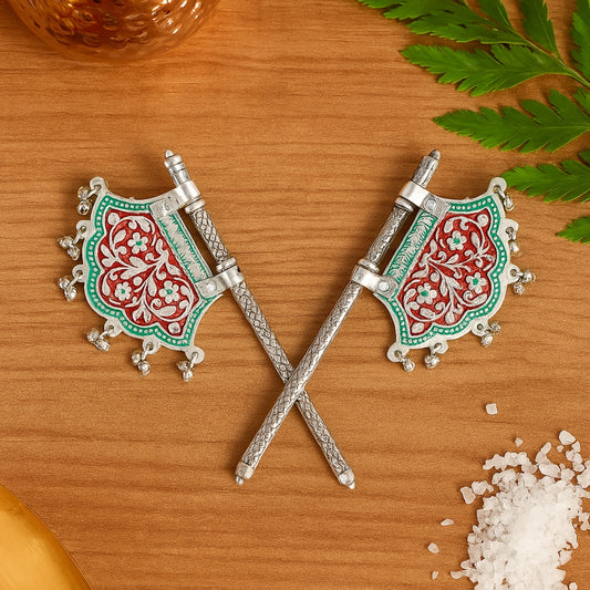 Pankhi meenakari Design