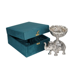 ELEPHANT WITH BOWL ON TOP