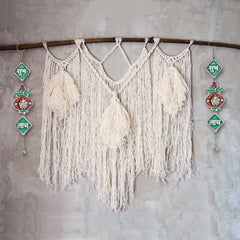 Ganesha wall hanging pankhi