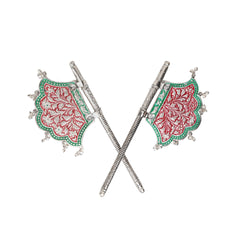 Pankhi meenakari Design
