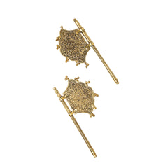 Pankhi with meenakari carving (Single Piece)