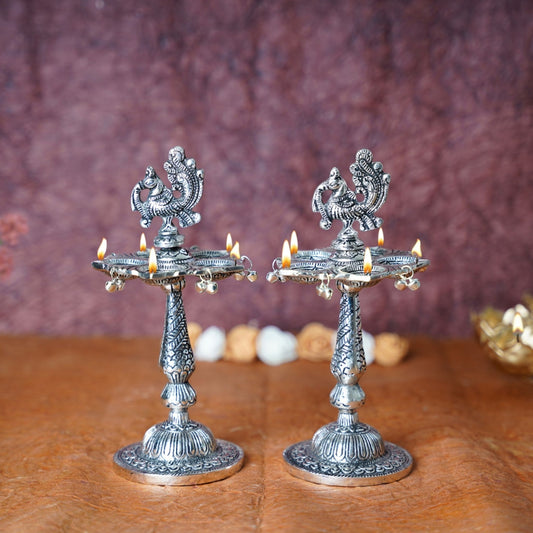 Peacock Diya/Samai (Single Piece)