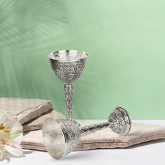 Heritage Engraved Wine Goblets