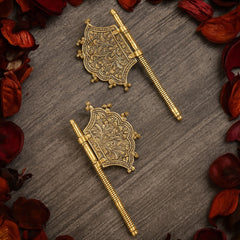Pankhi with meenakari carving (Single Piece)