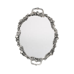 METAL AND FIBRE OVAL TRAY