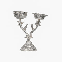 TWIN ARM CANDLE HOLDER