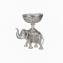 ELEPHANT WITH BOWL ON TOP