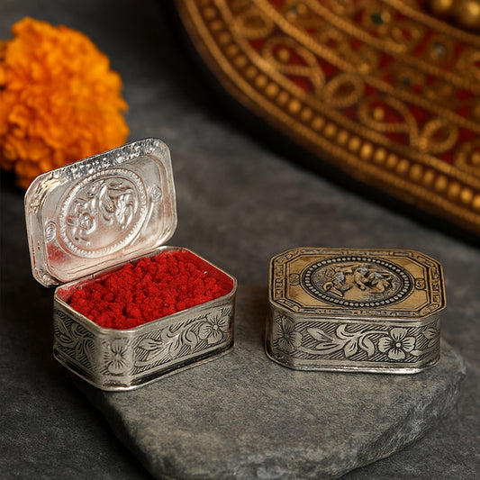 Sqaure Carving Supari dibbi (Single Piece)