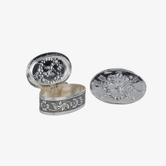 Fine Carved dibbi for roli chawal/sindoor (Single Piece)