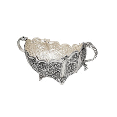 FINE CARVED FRUIT BOWL
