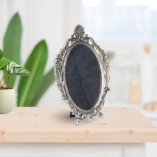 Fine Carved Oval Photo Frame