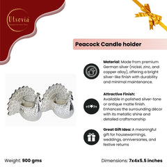 Peacock Candle holder (Single Holder)