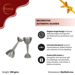 Heritage Engraved Wine Goblets