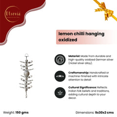 LEMON CHILLI HANGING OXIDIZED