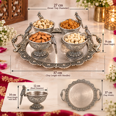 Shahi Mayura Dry Fruit Serving Set