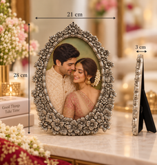 Floral Vintage Photo Frame