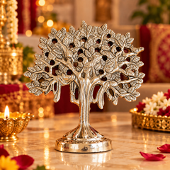 Vriksha Silver Tree of Life Showpiece