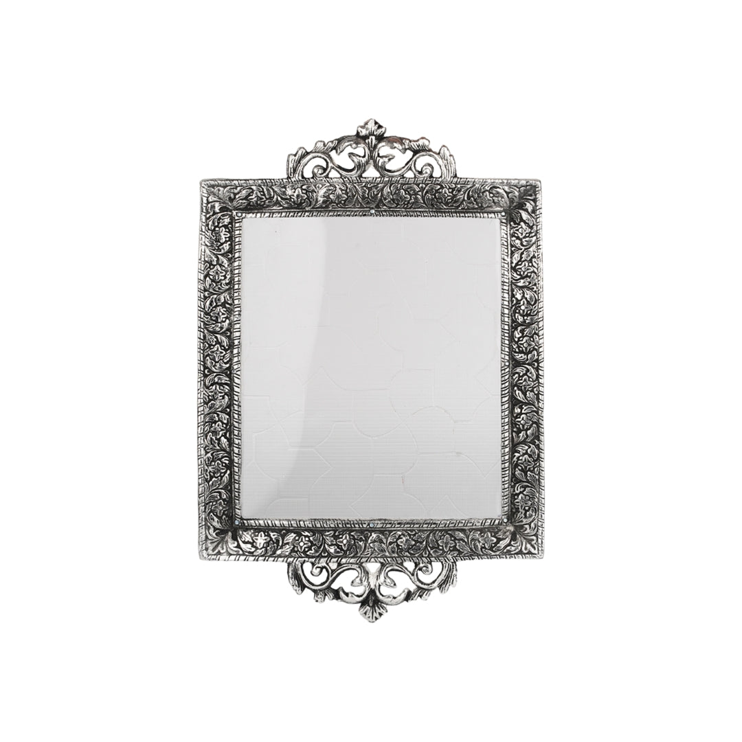 METAL AND FIBRE RECTANGLE TRAY