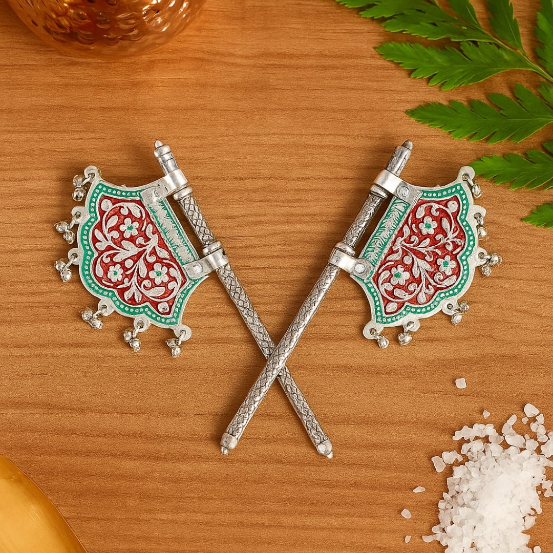 Pankhi meenakari Design