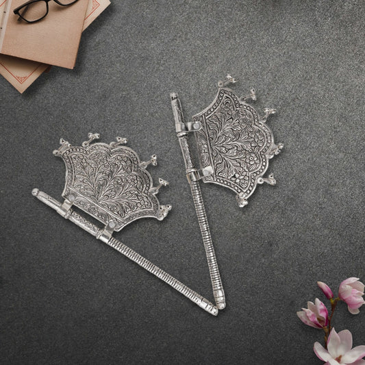 DESIGNER GERMAN SILVER FAN