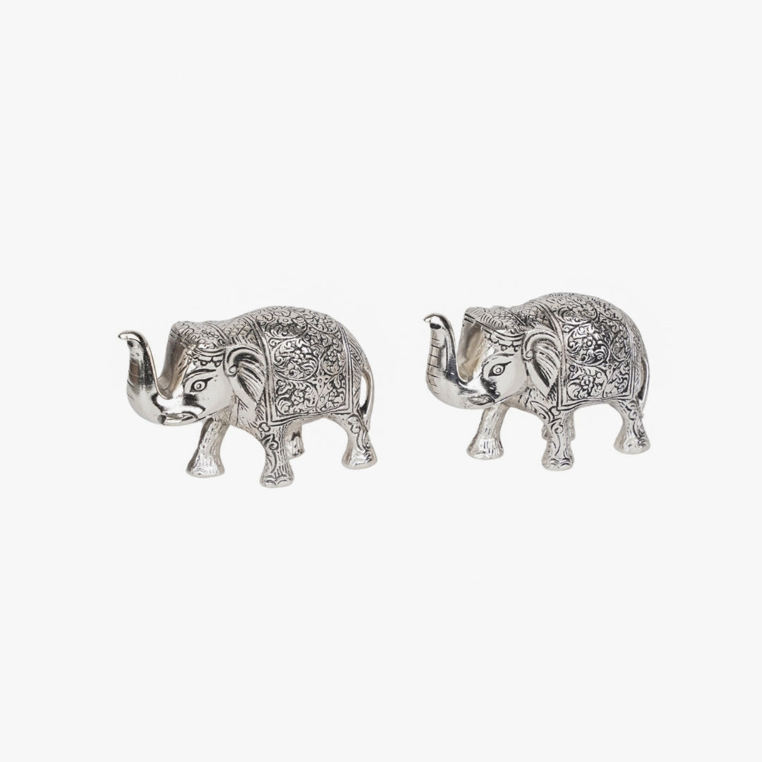 ELEPHANT PAIR SHOWPIECE