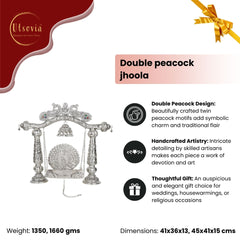 Double peacock jhoola
