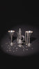 HERITAGE ENGRAVED SURAHI WITH WINE GOBLETS