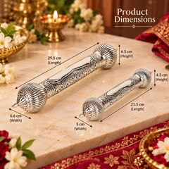 Silver Ornate Scroll (SINGLE PIECE)